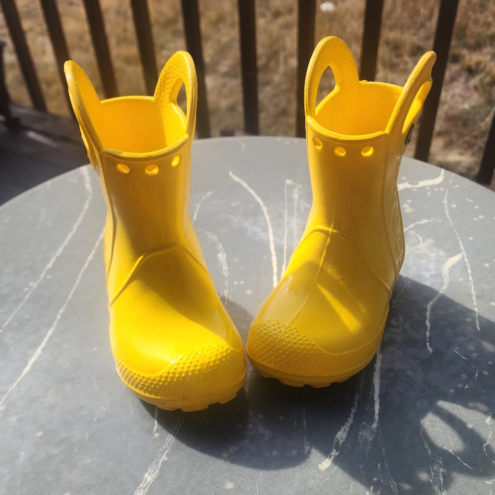 CROCS Handle It Rain Boots(Toddler)